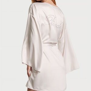 Victoria's Secret White Bridal Robe